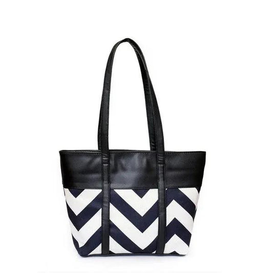 Trendy Textured Tote Bag