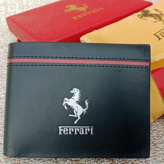 Ferrari Black Wallet for Men