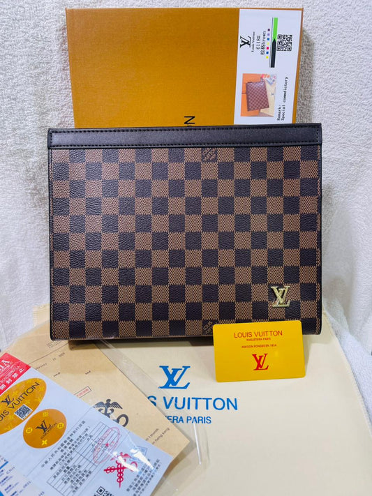 Luxury Monogram Zip Pouch