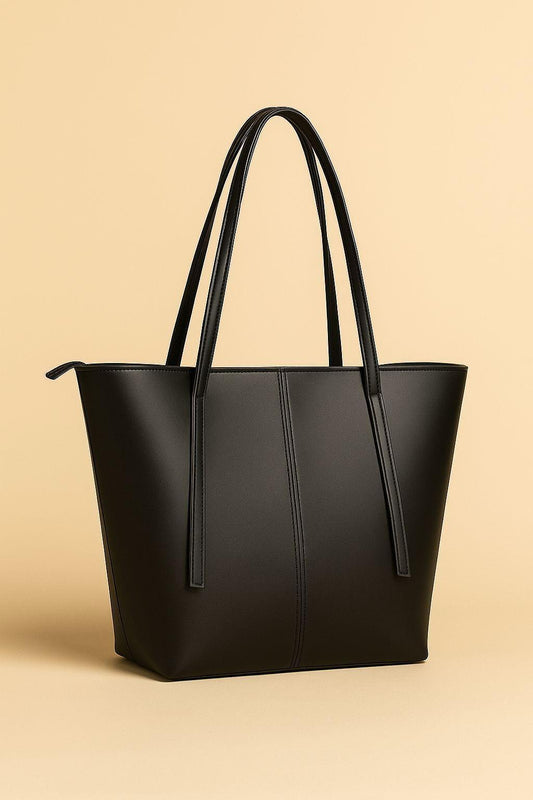 Girl' PU leather Plain Tote Bag