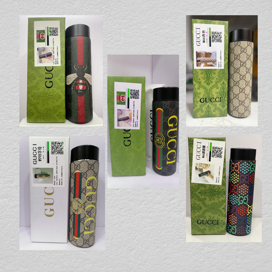 Branded Patterned Insulated Bottle Thermo Flask LED Display