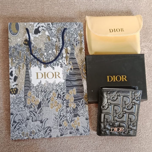 Designer Premium Bookstyle Men’s Wallet Black