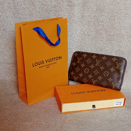 Designer Full Zip Ladies Wallet large