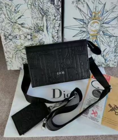 Premium Designer-Inspired Shoulder Bag Black