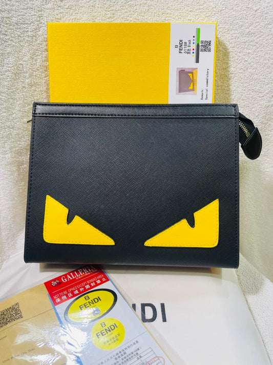 Luxury Monogram Zip Pouch