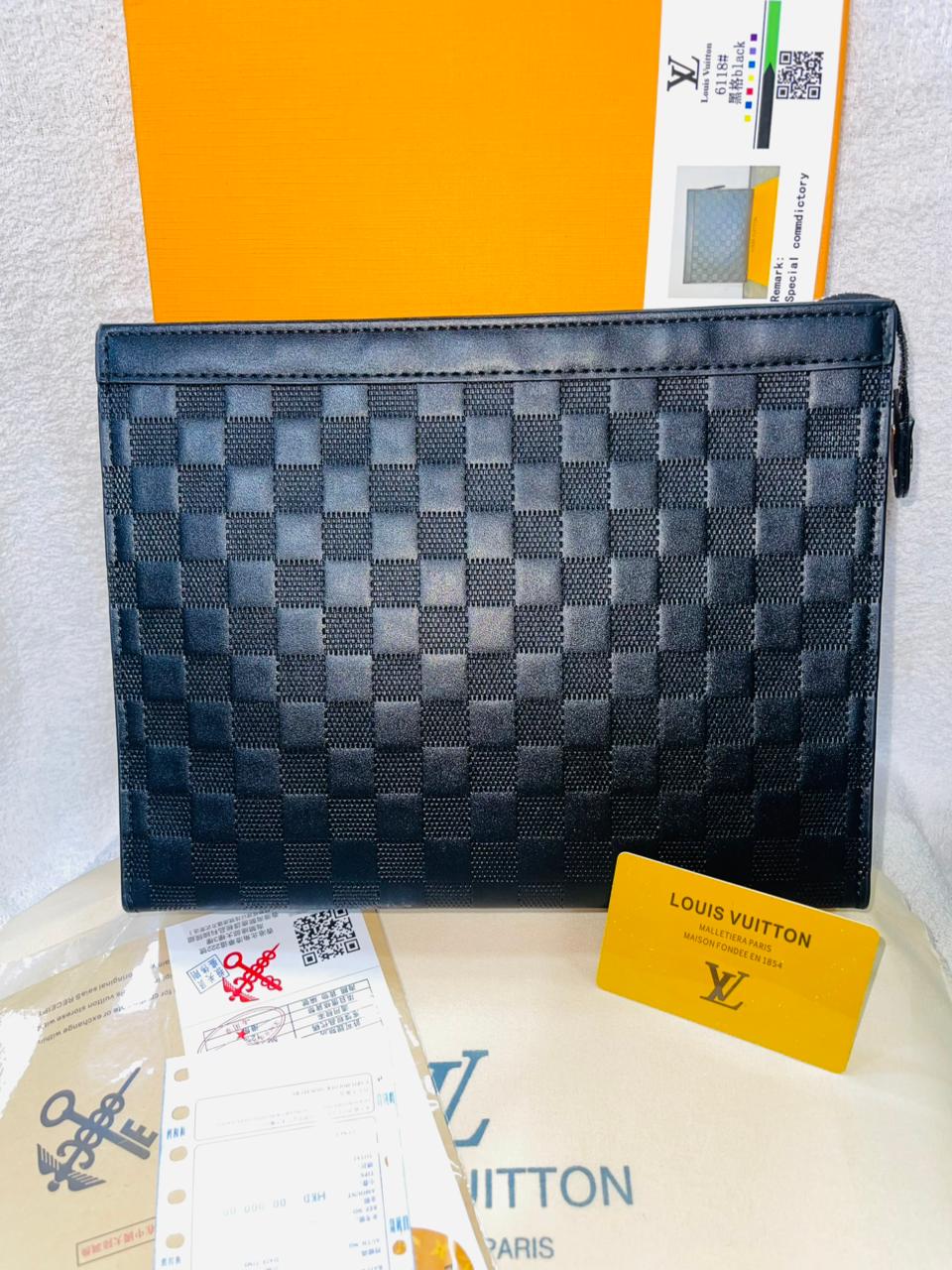 Luxury Monogram Zip Pouch