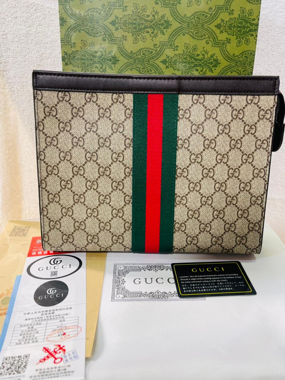 Luxury Monogram Zip Pouch