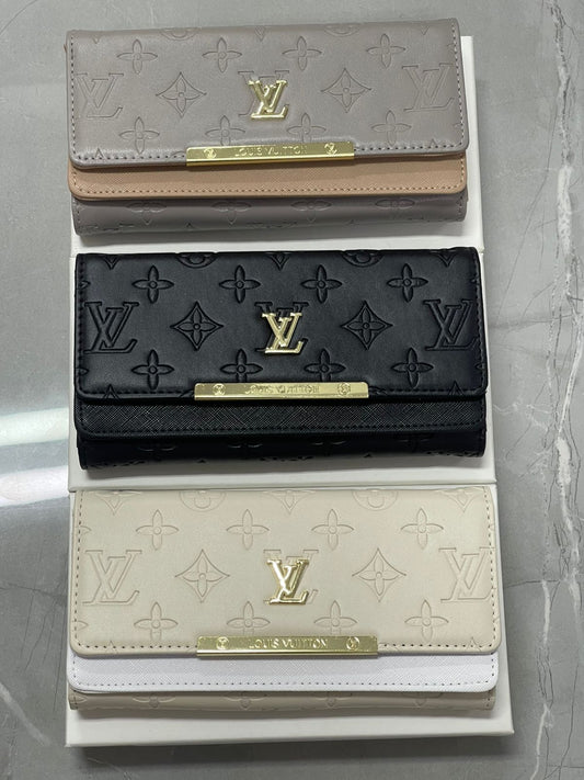 Premium Designer Trifold Wallet For Ladies