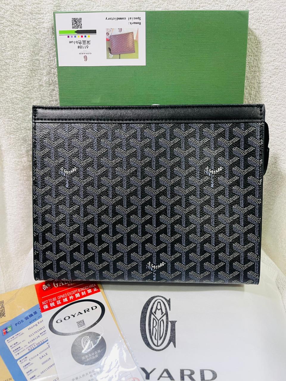 Luxury Monogram Zip Pouch
