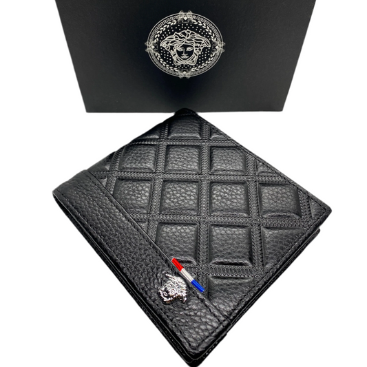 Designer Embossed Small Wallet