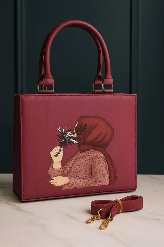 Girl's Trendy Plain Hand Bag