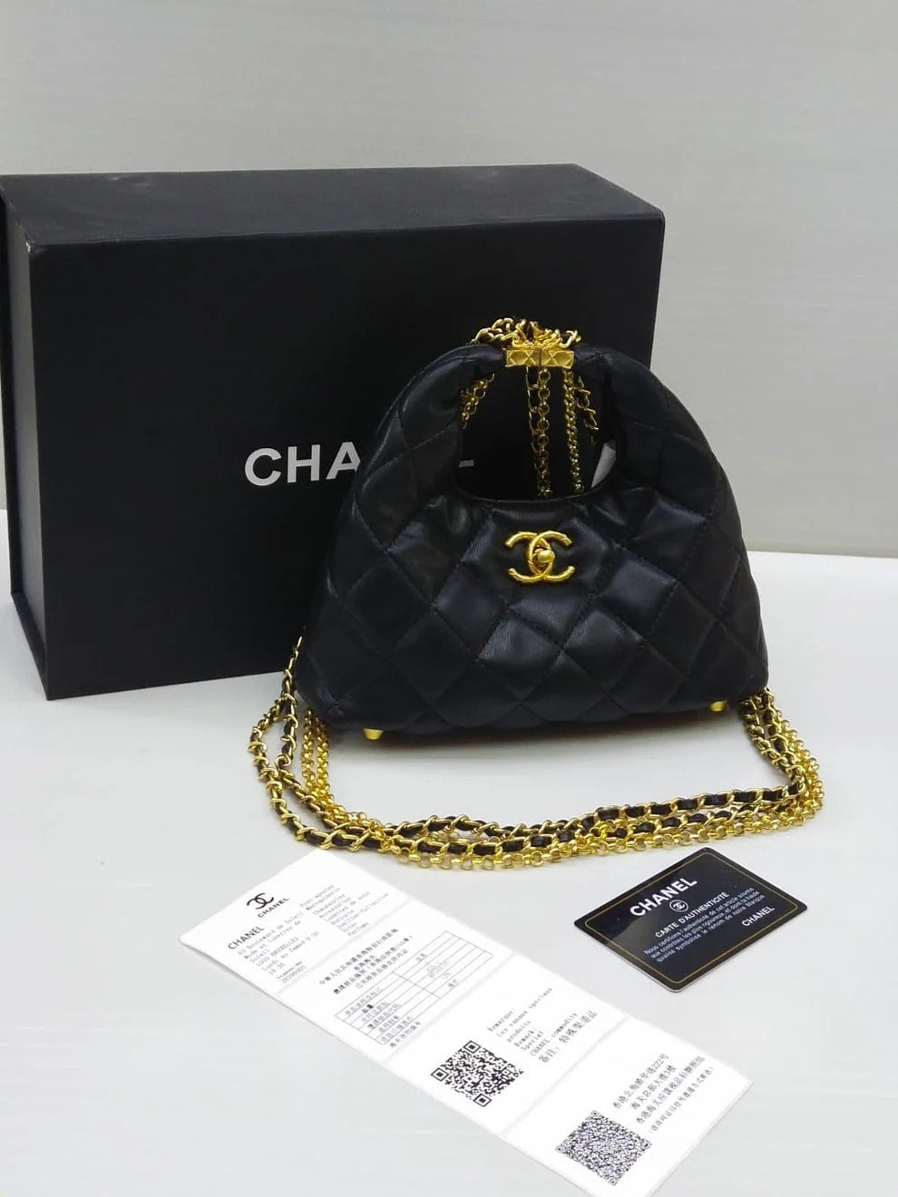 Chanel Hobo Quilted Hand Bag
