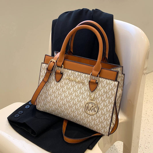 Michael Kors Mercer Hand Bag in Bronze