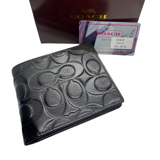 Coach Small Leather Men's Wallet