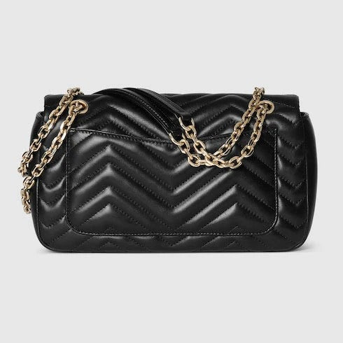 Gucci GG Marmont Shoulder Bag (Black)