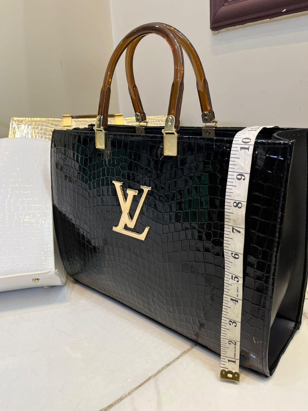 Girl's LV Textured Tote Bag
