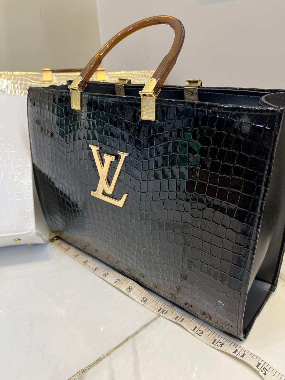 Girl's LV Textured Tote Bag