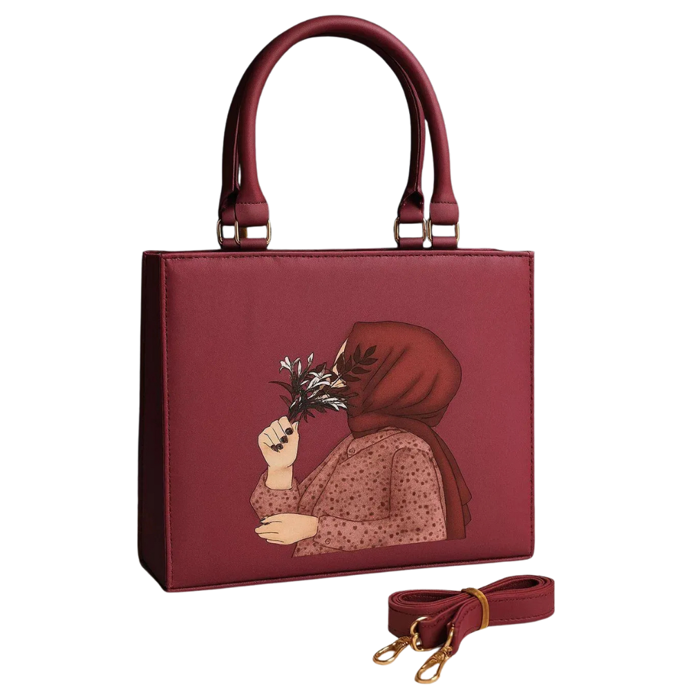 Girl's Trendy Plain Hand Bag