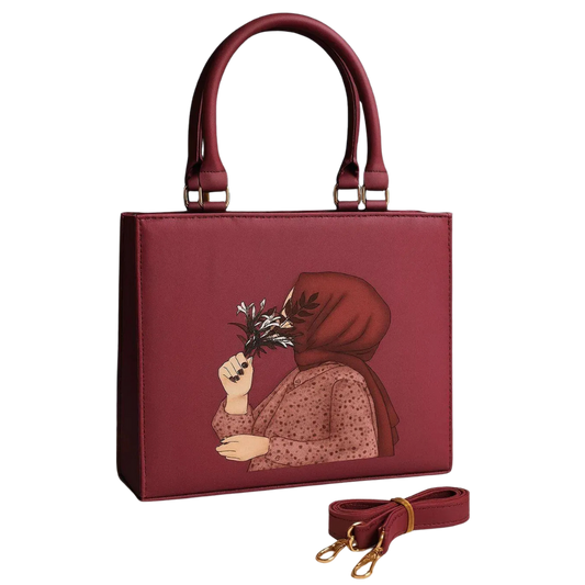 Girl's Trendy Plain Hand Bag