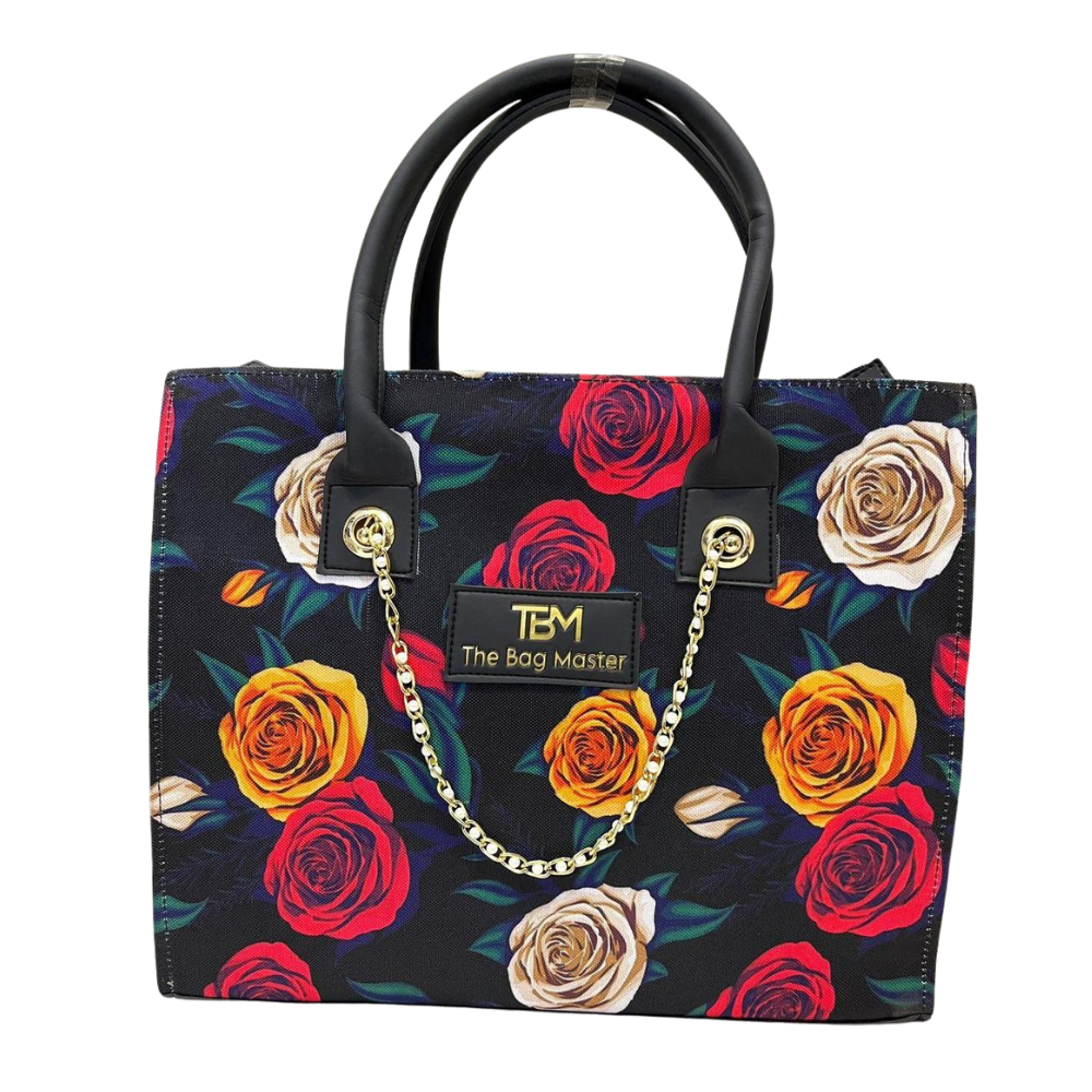 Girl's Canvas Printed Tote Bag