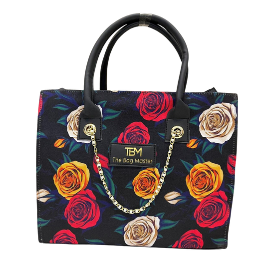 Girl's Canvas Printed Tote Bag