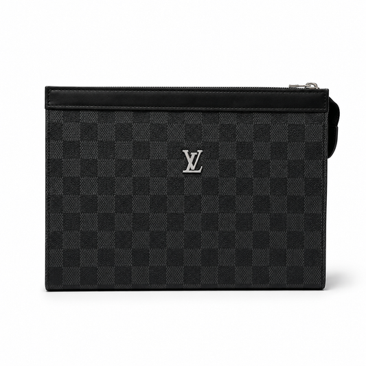 Designer Monogram Zip Pouch