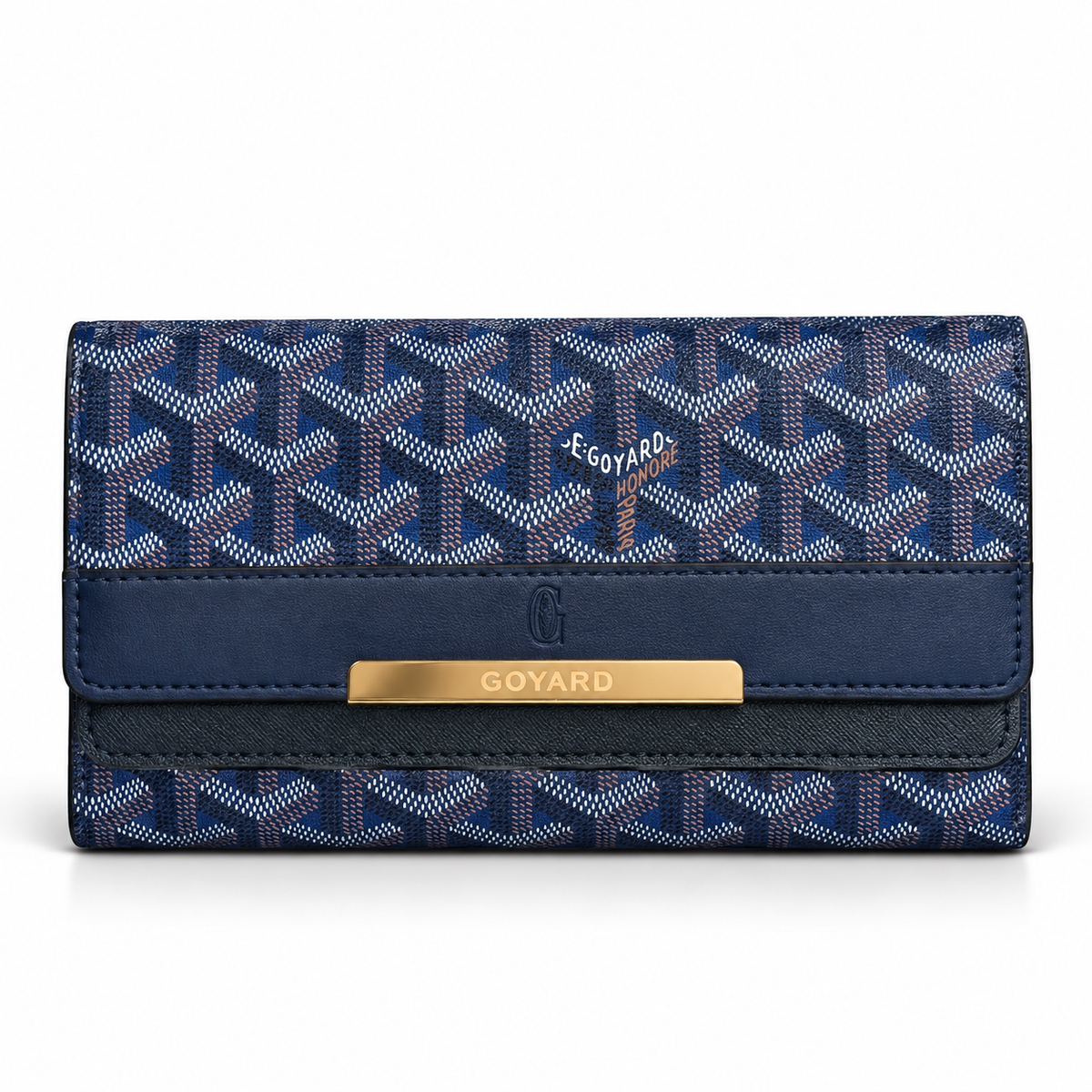 Luxury Patterned Long Wallet Clutch