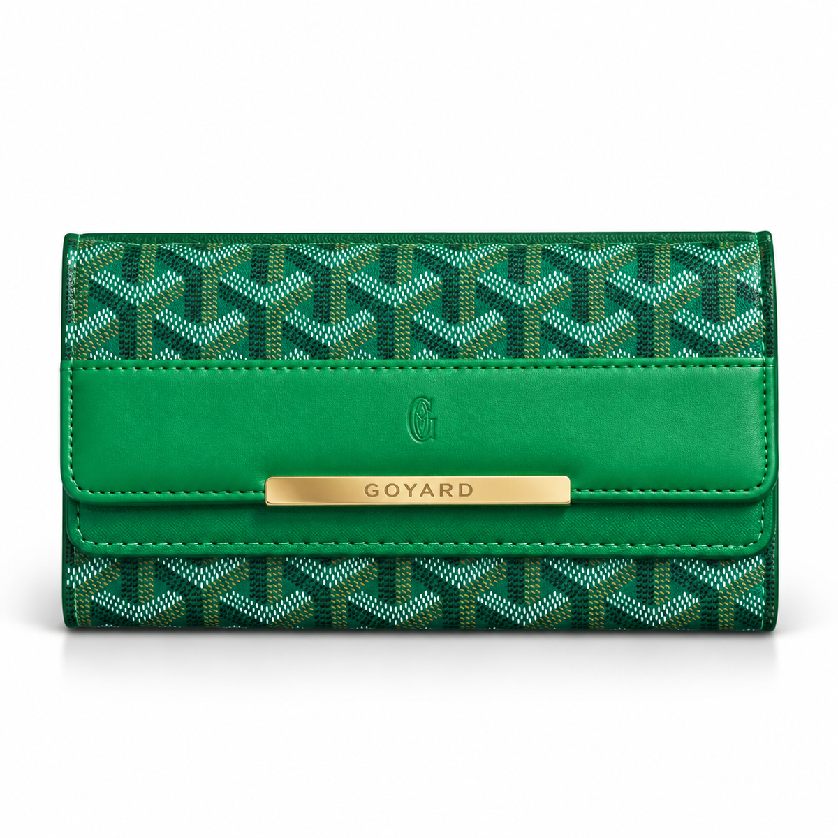 Luxury Patterned Long Wallet Clutch