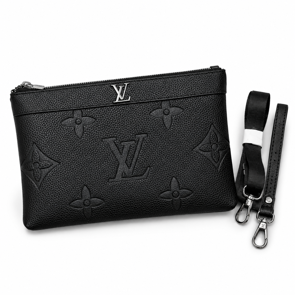 Premium Textured Crossbody Clutch Bag with Adjustable Strap