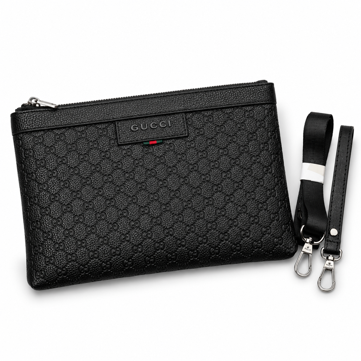 Premium Textured Crossbody Clutch Bag with Adjustable Strap