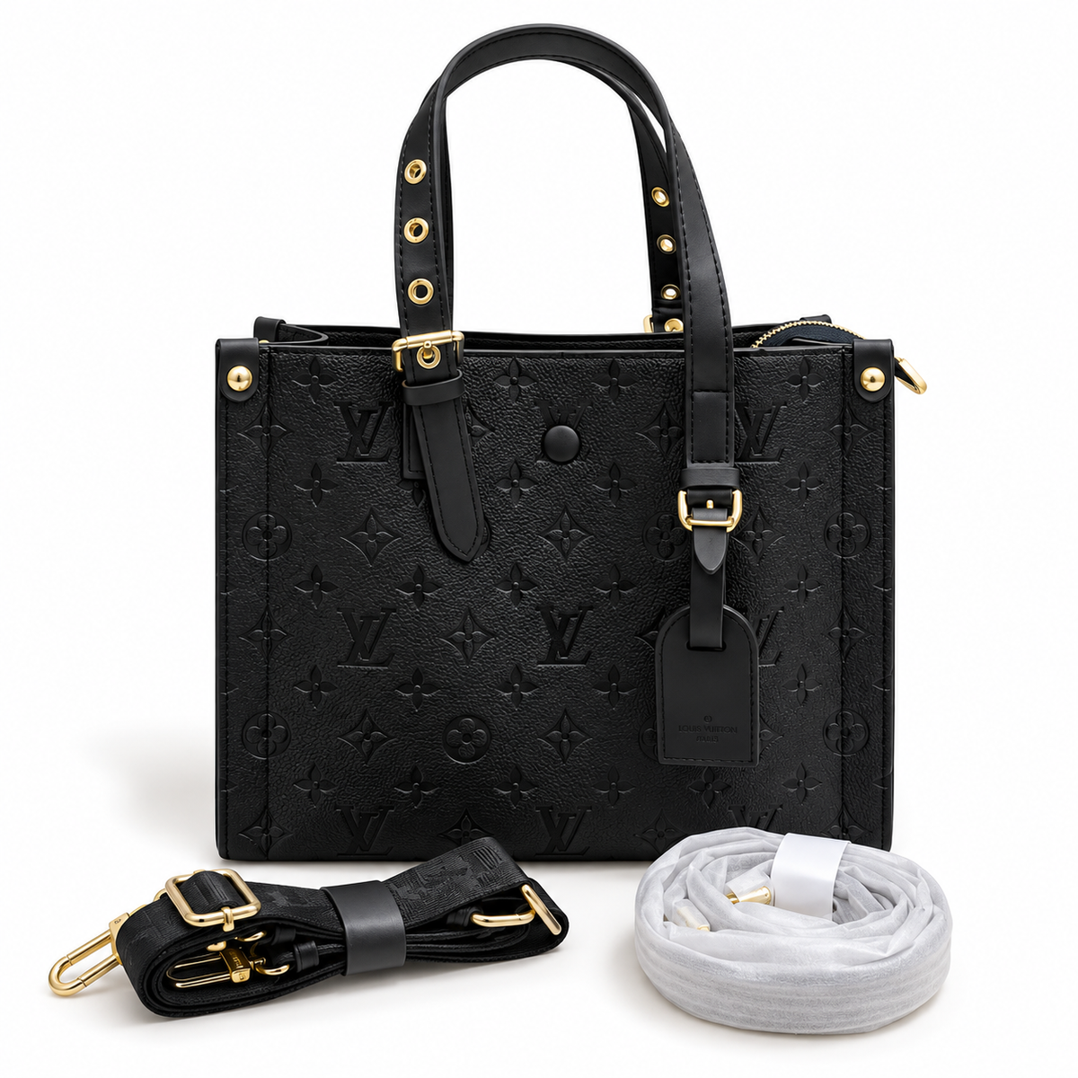 Luxury Inspired Structured Tote Bag for Women