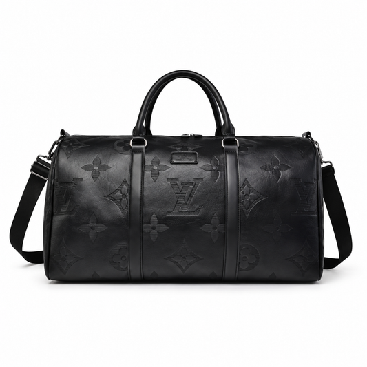 Premium Men’s Leather Duffel Bag