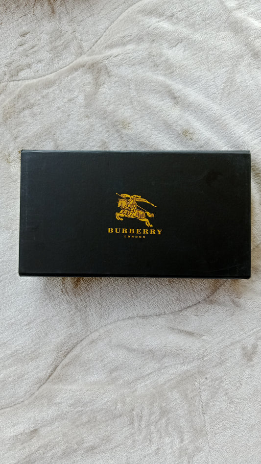 Burberry Premium Black Long Wallet