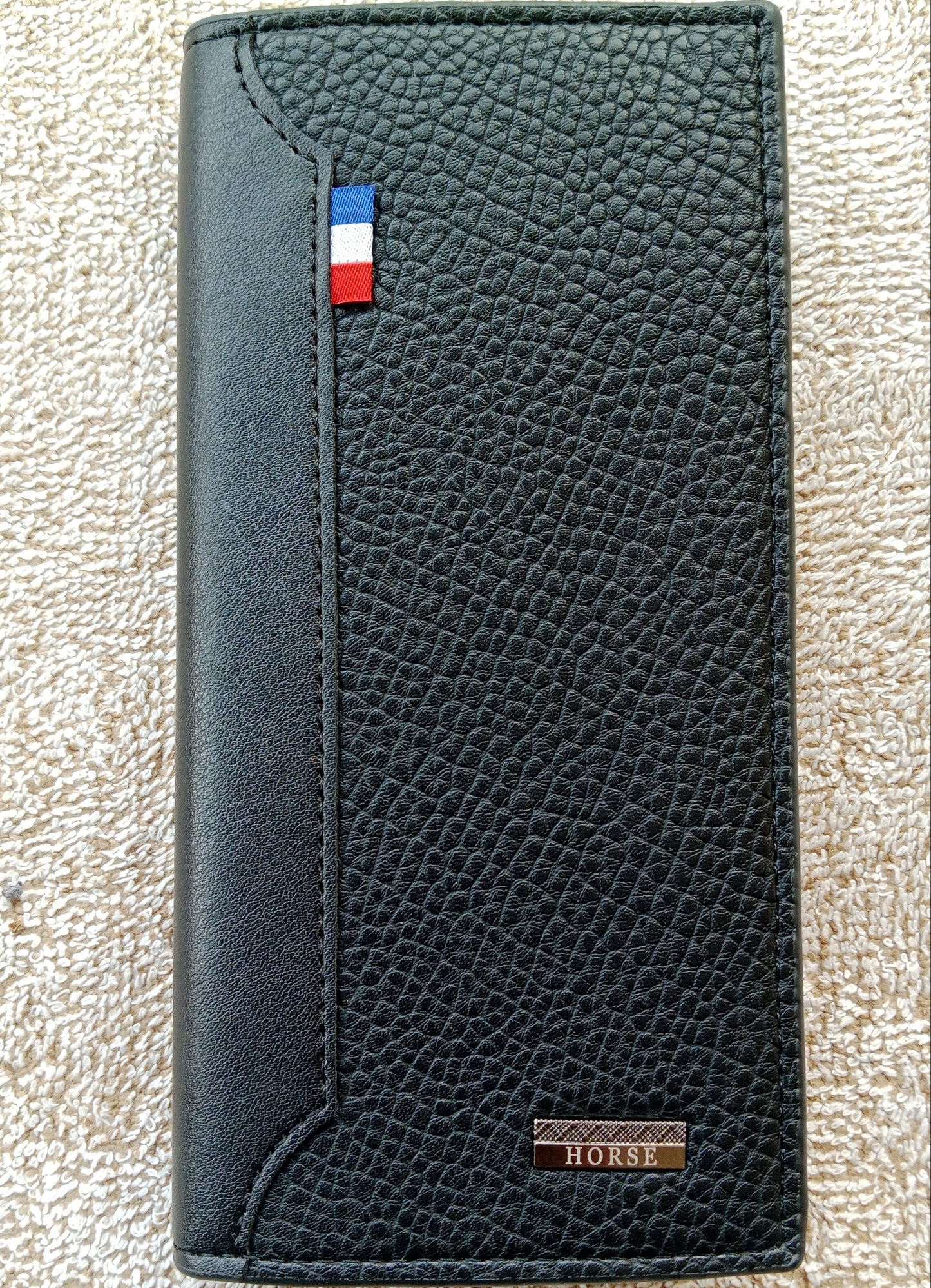Imperial Horse Black Long leatherWallet