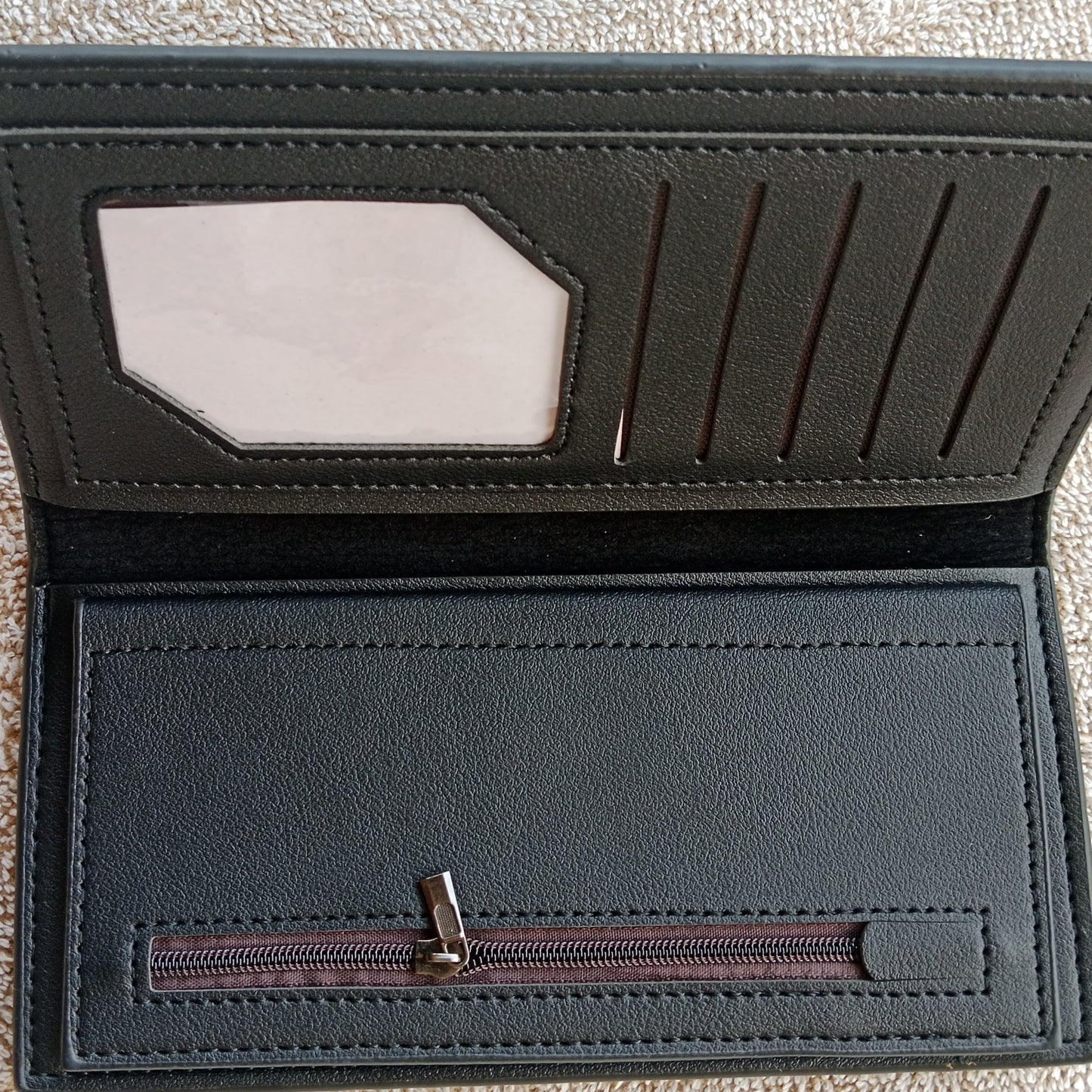 Imperial Horse Black Long leatherWallet