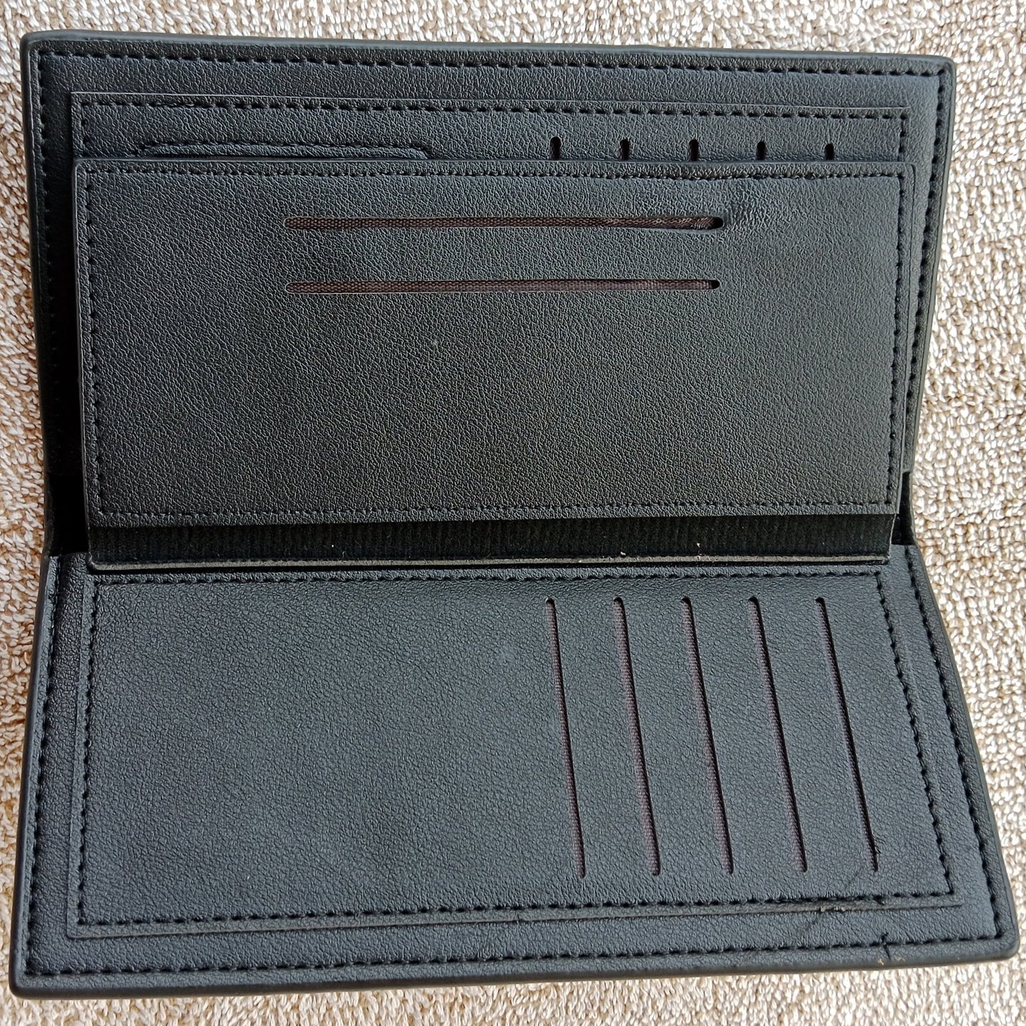 Imperial Horse Black Long leatherWallet