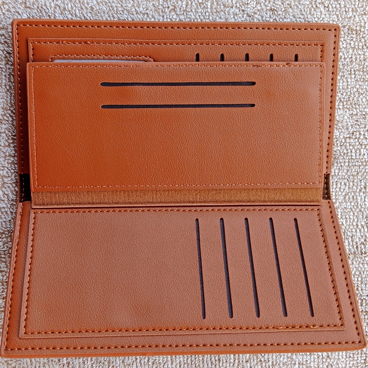 Imperial Horse Long Leather Wallet Brown