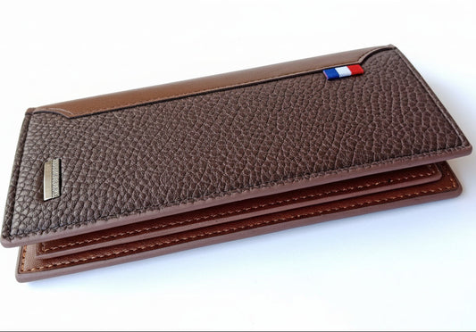 Imperial Horse Coffee Long Leather Wallet