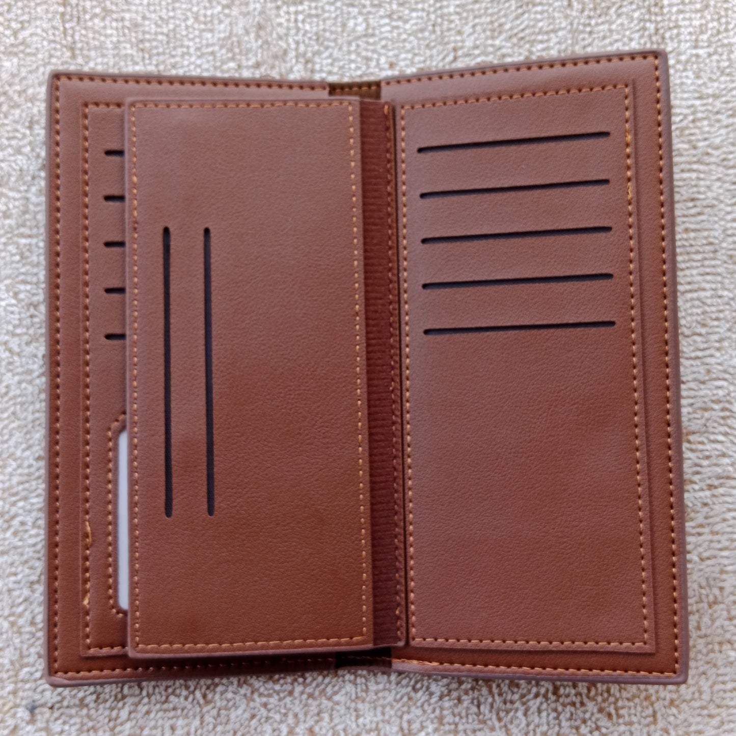 Imperial Horse Coffee Long Leather Wallet