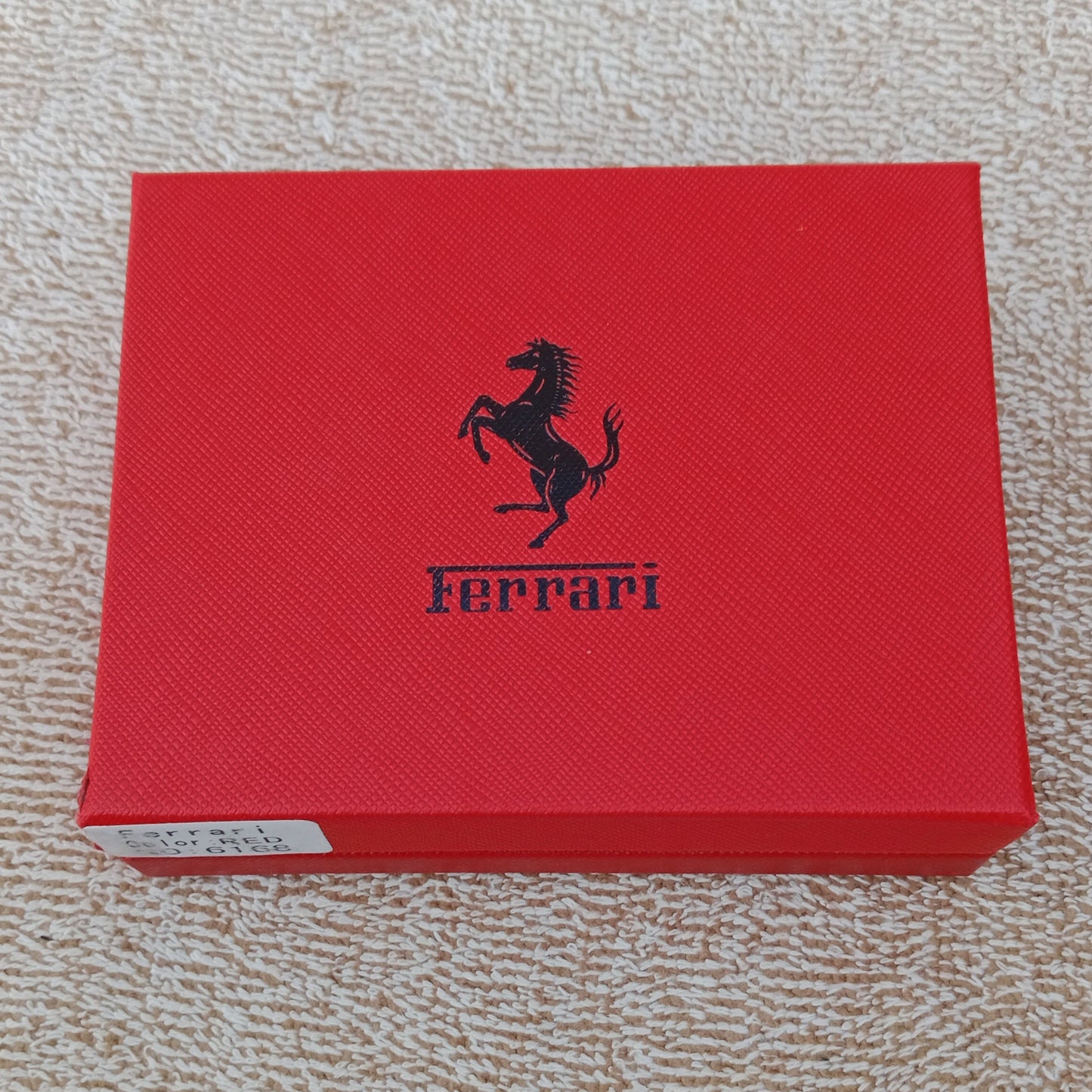 Ferrari Yellow Black Strip Wallet For Men