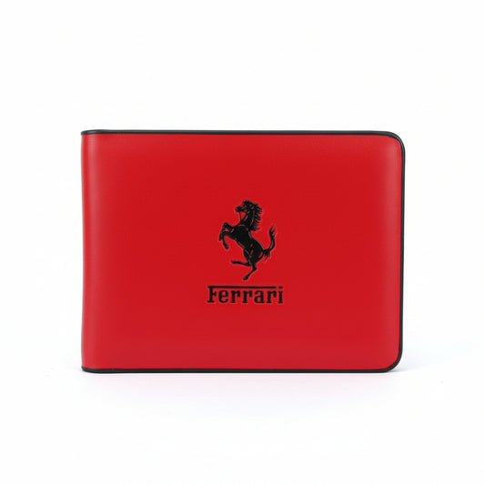 Ferrari Red Wallet For Men