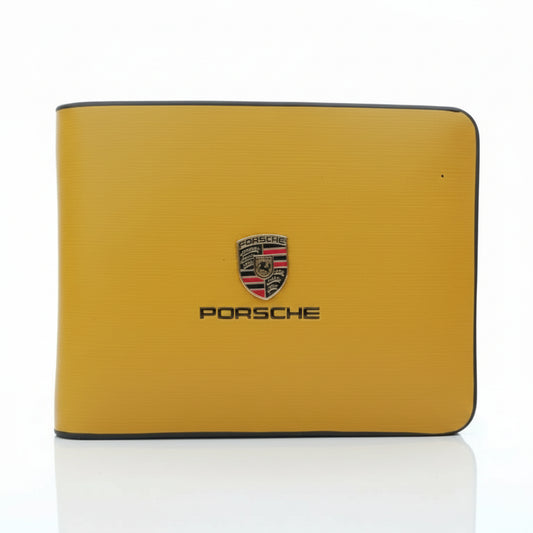 Porsche Yellow Wallet for Men