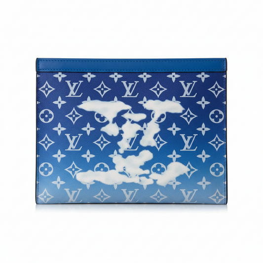 Luxury Monogram Zip Pouch
