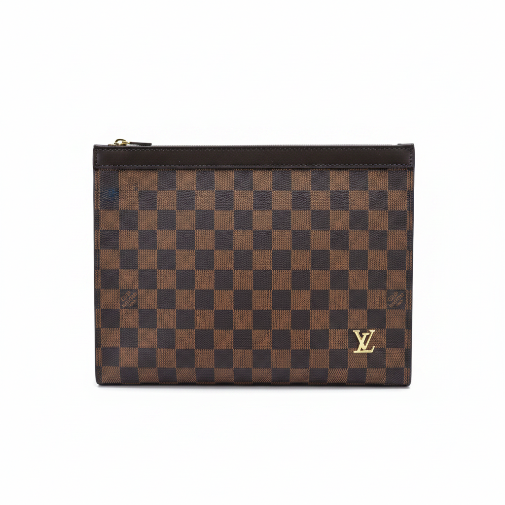 Luxury Monogram Zip Pouch