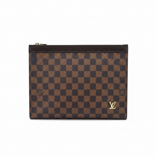 Luxury Monogram Zip Pouch