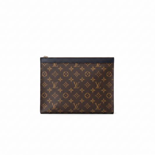 Luxury Monogram Zip Pouch