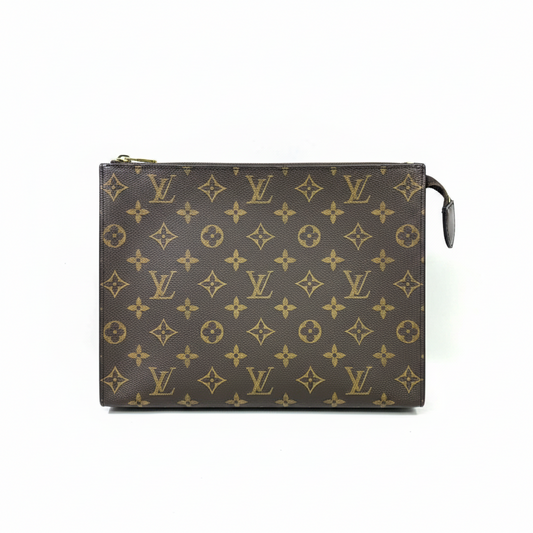 Luxury Monogram Zip Pouch