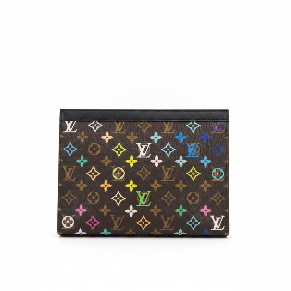 Luxury Monogram Zip Pouch