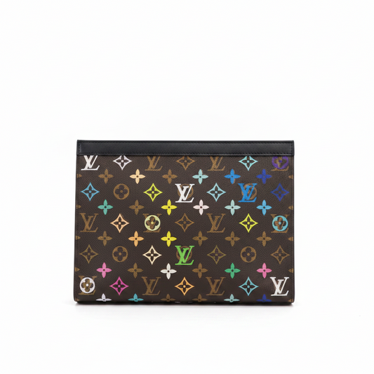 Luxury Monogram Zip Pouch