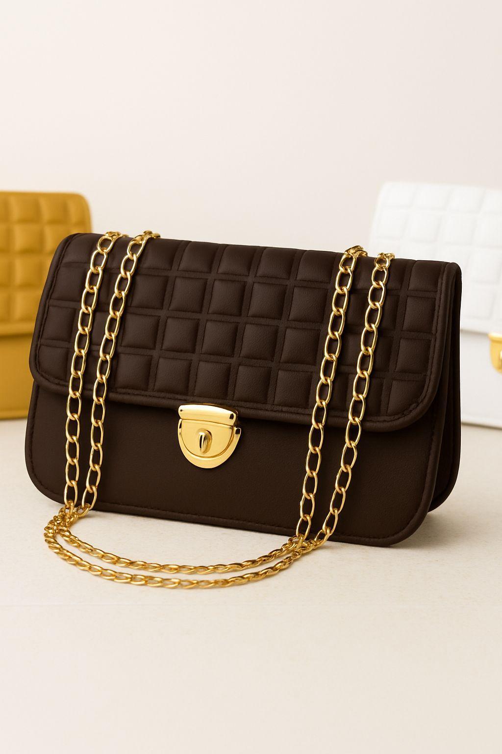 Finest Girl's Crossbody Bag With Long Chain